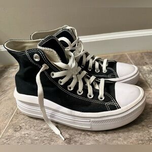 Converse Cream Canvas Sneakers